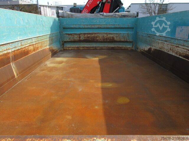 Τρίπλευρο ανατρεπόμενο φορτηγό iveco Stralis 310 3-S-Kipper Fassi-Kran Funk