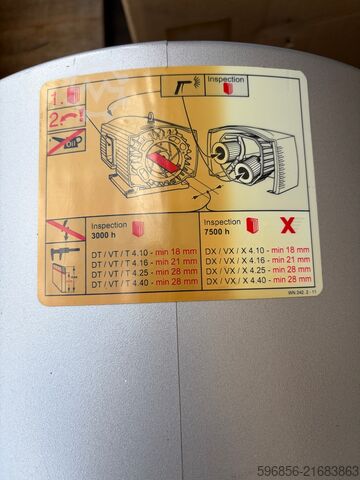 Becker VT 4.40 – 40 m³/h 1.25 kW Becker VT 4.40 – 40 m³/h 1.25 kW Becker VT 4.40 – 40 m³/h 1.25 kW