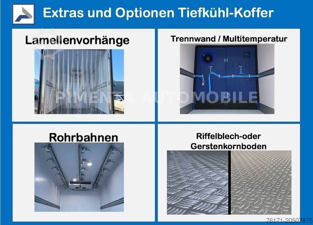 Koelwagen met geïsoleerde laadbak IVECO Daily 70C18A8 -20°C AUT ThermoKing LBW ALU AHK