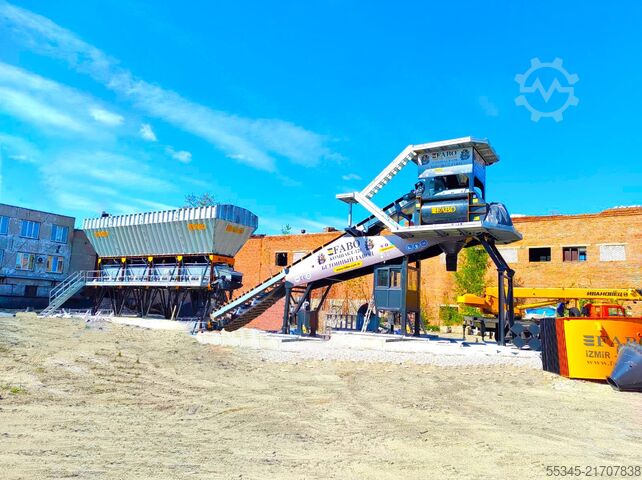 Plantă gata amestecată Stationary Concrete Mixing Plant Stationary asphalt mix plant