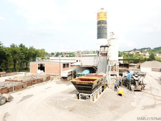 Plantă gata amestecată Stationary Concrete Mixing Plant Stationary asphalt mix plant