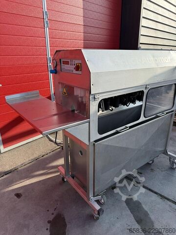 2008 Hepro HSM-180/SAP aspergeschilmachine met 8 stations Hepro HSM-180/SAP