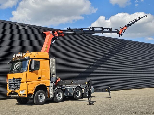 MTS standard Mercedes-Benz Arocs 3251 8X4 / PALFINGER PK 65002 + JIB