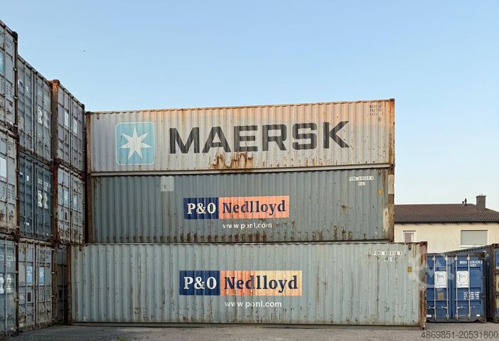 Výměnný podvozek návěsu  40HC Seecontainer 40 highcube Container