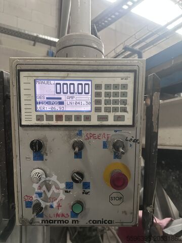 Brugzaag met stalen funderingen Marmo meccanica S.P.A HTO 1/B