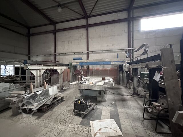 Brugzaag met stalen funderingen Marmo meccanica S.P.A HTO 1/B