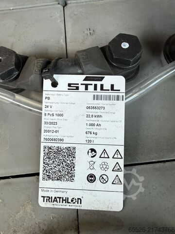 Empilhador eléctrico de 3 rodas Still RXE 15 / ZVG+SS / nur 129 Std.