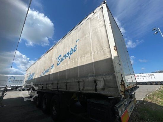 Semi-remorque bâchée KRONE SD TAUTLINER, EDSCHA-VERDECK,  BPW-ACHSEN, COIL-MULDE