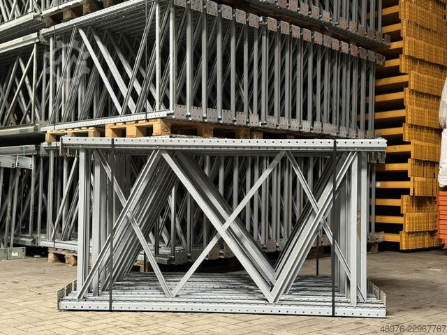 Lager med höga hyllor Pallställsstolpar Stow Pal Rack NS PLFB 155 2.000 x 1.100 mm