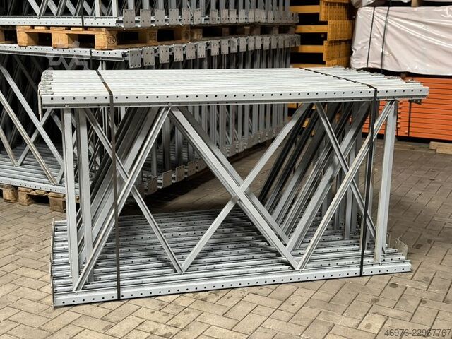 Lager med höga hyllor Pallställsstolpar Stow Pal Rack NS PLFB 155 2.000 x 1.100 mm