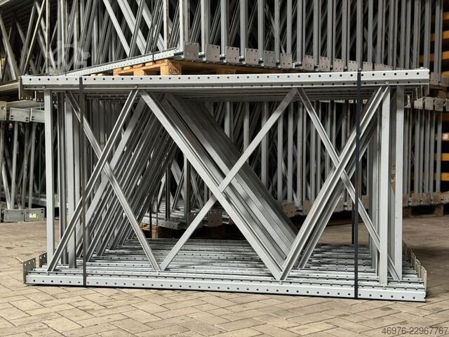 Lager med höga hyllor Pallställsstolpar Stow Pal Rack NS PLFB 155 2.000 x 1.100 mm