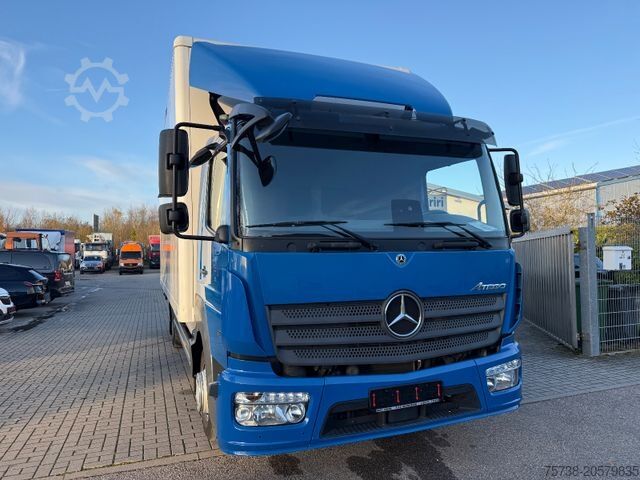 Furgone chiuso MERCEDES-BENZ Atego823 L Koffer+LBW/Klima/AHK/EURO6D