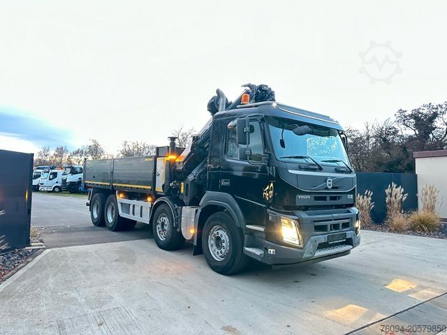 Kiepwagen VOLVO FMX 420 8x4 Montagekran 29m + JIB+Seilwinde