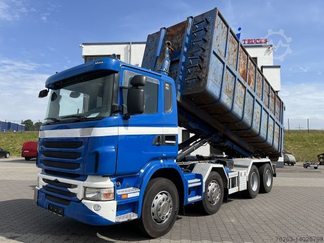Scania G440 8x4 Multilift Abrollkipper mit Container