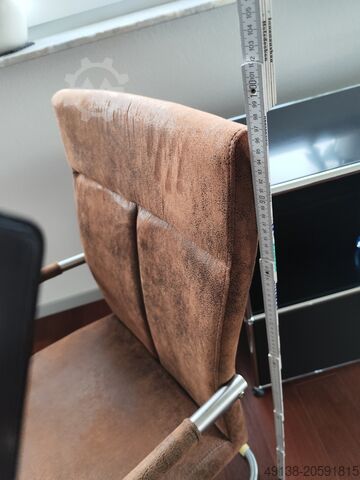 6 x fristående kontorsstolar