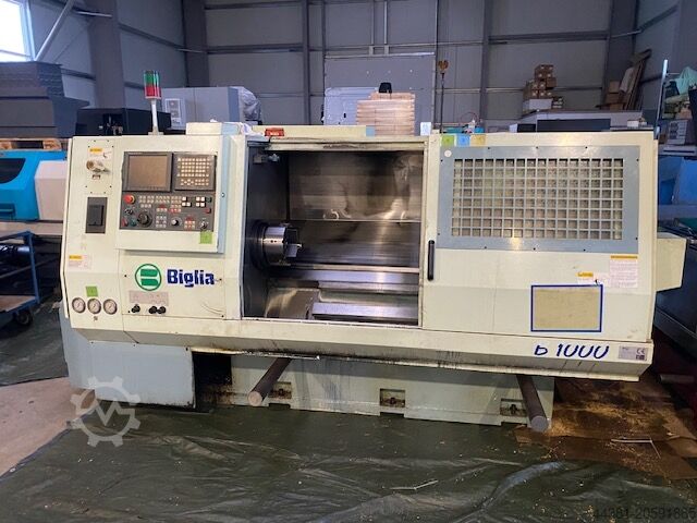 Centro de torneado y fresado CNC BIGLIA B 1000