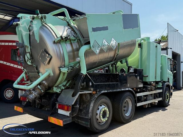 Saugfahrzeug Scania 94G - 260 RVS opbouw, ADR