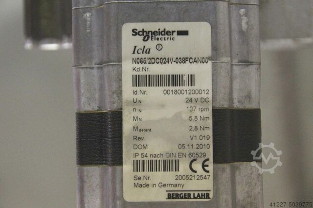 Eenheid met servoaandrijving BJM ALBZ-145