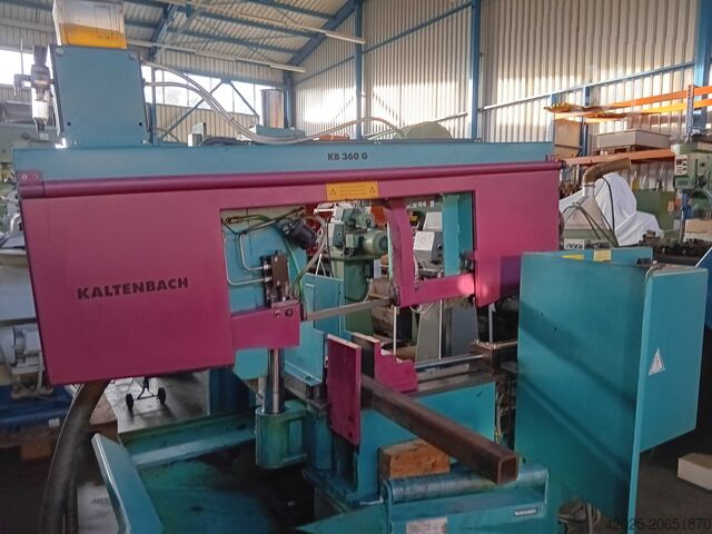 Eğimli şerit testere Kaltenbach , KN 360 G