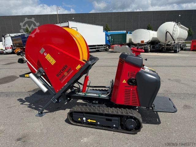 Vacuümtankwagen Bucher Remote Reel / Mobile Raupenhaspel