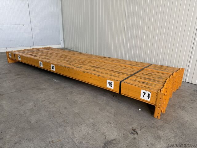Hochregallager Palettenregaltraverse Link 51 Boltless XL / K: 120 x 50 mm / lichte Weite: 2.700 mm