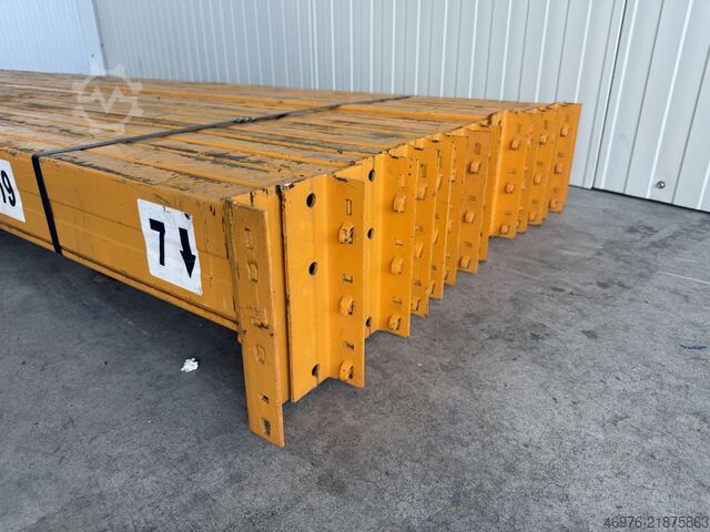 Hochregallager Palettenregaltraverse Link 51 Boltless XL / K: 120 x 50 mm / lichte Weite: 2.700 mm