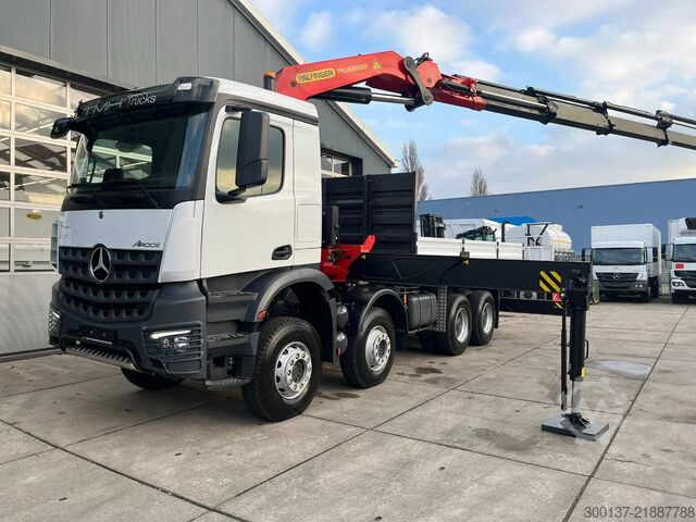 Jeřábové vozidlo Mercedes-Benz Arocs 4140 K 8x4 Crane Truck