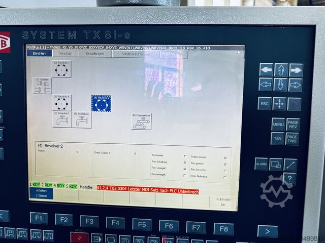 CNC torna freze merkezi Traub TNX65