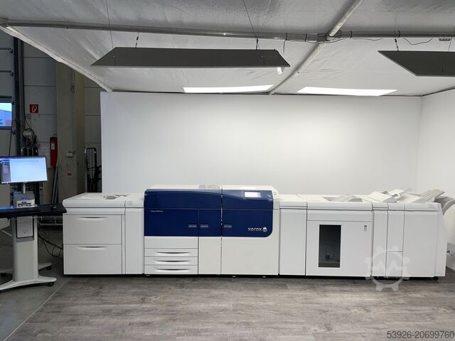 Digitale drukmachine Xerox Versant 2100 Press inkl. Fiery, stacker, booklet finisher, paper deck