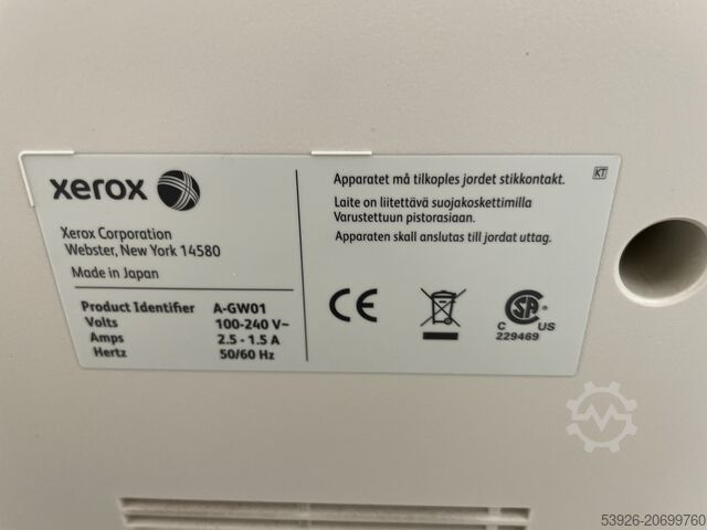 Digitale drukmachine Xerox Versant 2100 Press inkl. Fiery, stacker, booklet finisher, paper deck