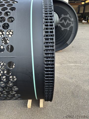 Doppstadt SM718 / RV80 / t=10mm M&S Gruseck GmbH Siebtrommeln passend zu Doppstadt SM718