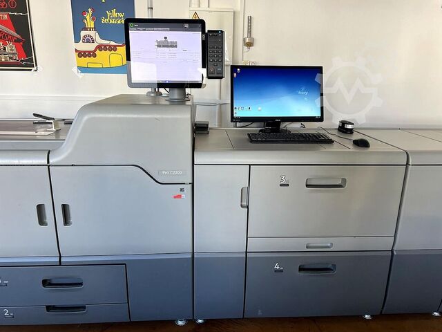 Máquina de impresión digital Ricoh Pro C7200