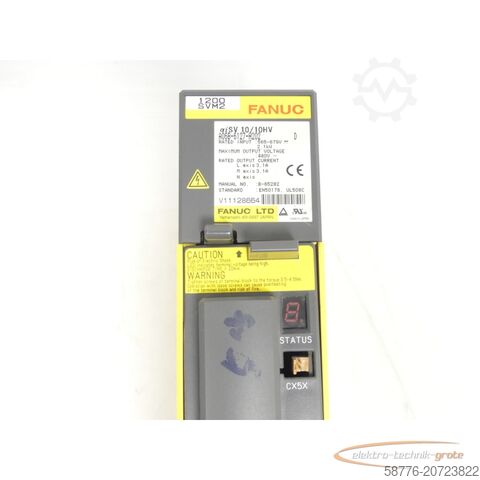 Komponente Fanuc A06B-6127-H202 Modul SV 10/10HV SN V11128664
