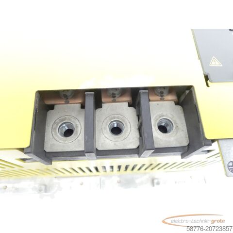 Fanuc-component Fanuc A06B-6150-H075 Verstärker PS 75HV SN V11105148 + 1x Abdeckung fehlt