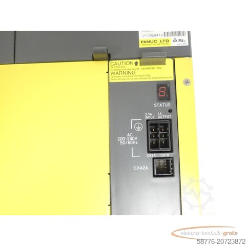 Componente Fanuc A06B-6150-H075 Verstärker PS 75HV SN V11358412
