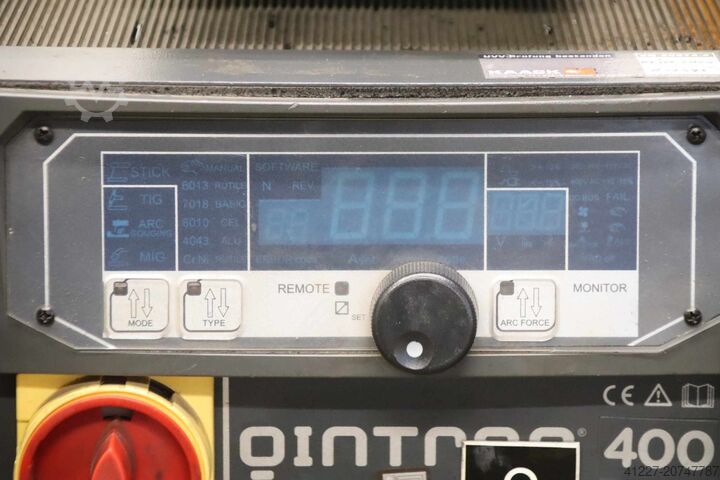 Equipamento de soldagem MIG/MAG 500 A CLOOS Qintron 400 FC 100E-KIT