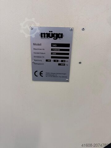 Centro de maquinação vertical CNC MÜGA V 43