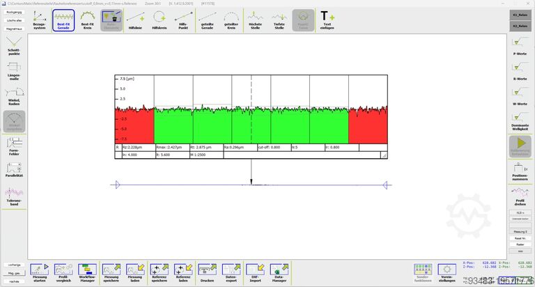 Kontur/pürüzlülük ölçüm cihazı ConturoMatic TS-X NEU