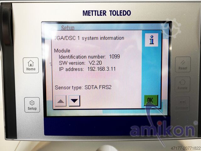 Thermal analysis – laboratory device Mettler Toledo TGA/DSC 1 STAR
