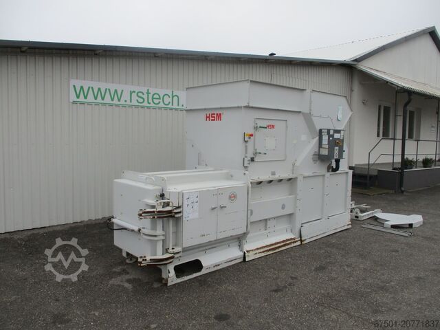 Prensa de fardos HSM Papierpresse Abfallpresse HL 40 10 Li (3391)