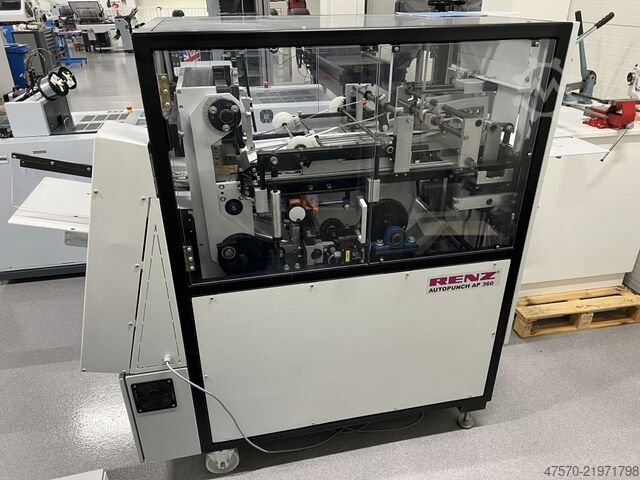 Automata perforátor Renz Autopunch AP 360 V4 Automatic Perforator