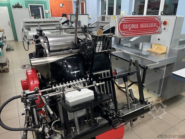 Automatska mašina za štancovanje Original Heidelberg GT 34×46 Automatic Die Cutter