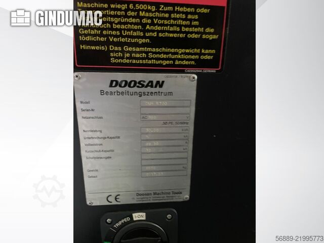 DOOSAN DNM 5700 DOOSAN DNM 5700