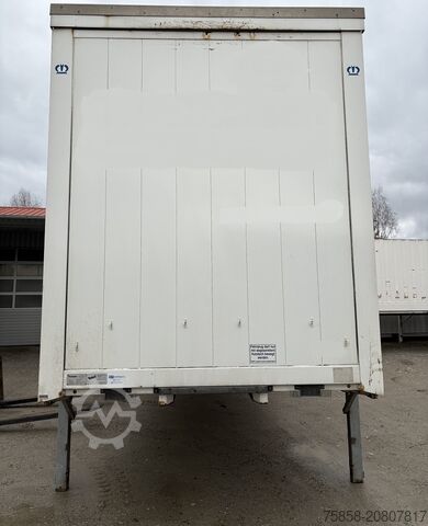 Wissellaadbak met open laadbak en zeil Krone Jumbo 3m Innenhöhe Hubdach Edscha