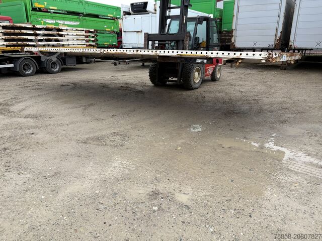 Αλλαγή σώματος ανοιχτή Krone 7,82m Baustoff Brücke Multilockrahmen