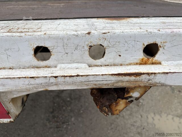 Wissellaadbak open Krone 7,82m Baustoff Brücke Multilockrahmen