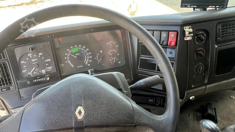 Vinçli damper Renault Premium 300 (POMPE MANUELLE / GRUE FASSI 150 / ...