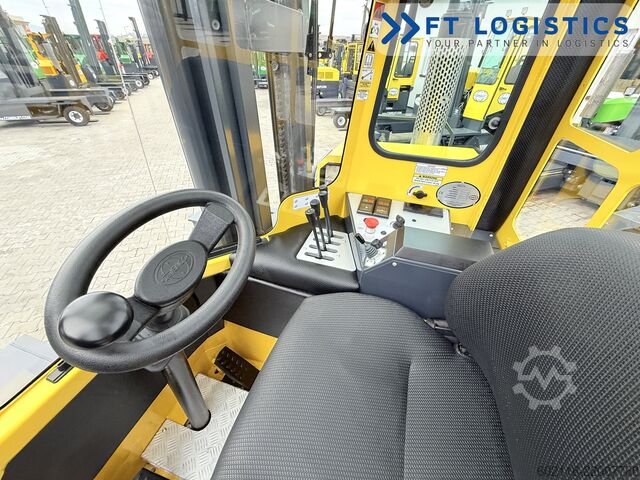 Carrello elevatore a 4 direzioni Combilift C4000 DIESEL DUPLEX SPREADER BEAM CABIN