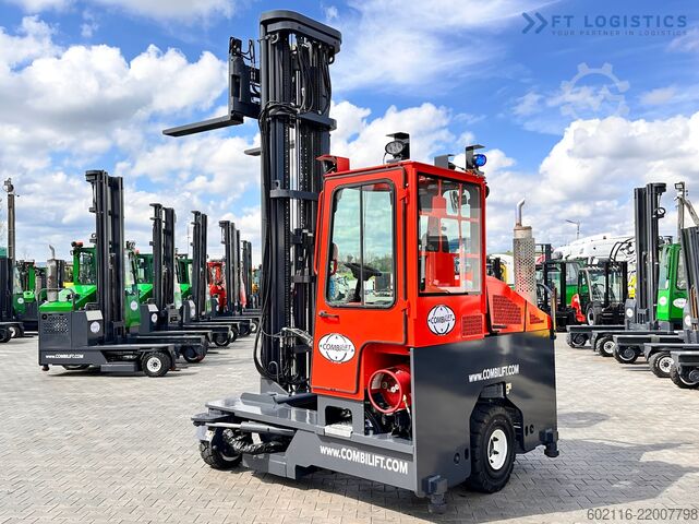 Carrello elevatore a 4 vie Combilift C4000 / GAS / TRIPLEX / 9300MM /LIKE NEW