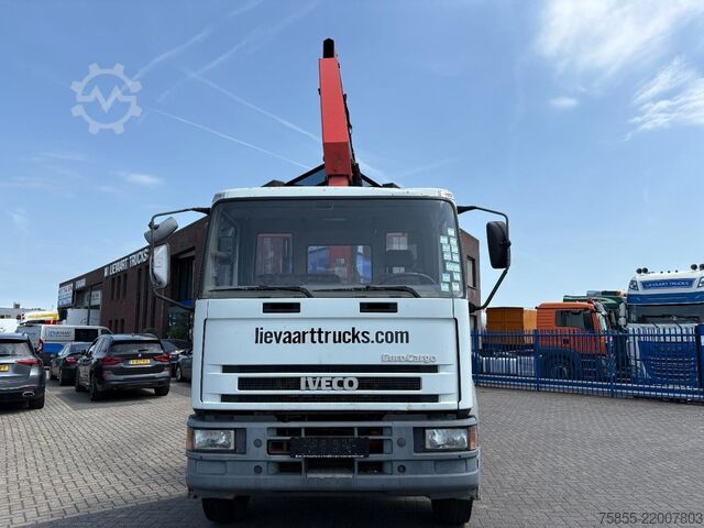 Rimorchio della piattaforma Iveco Eurocargo 150E18 / Manual / Palfinger PK10.000 ...